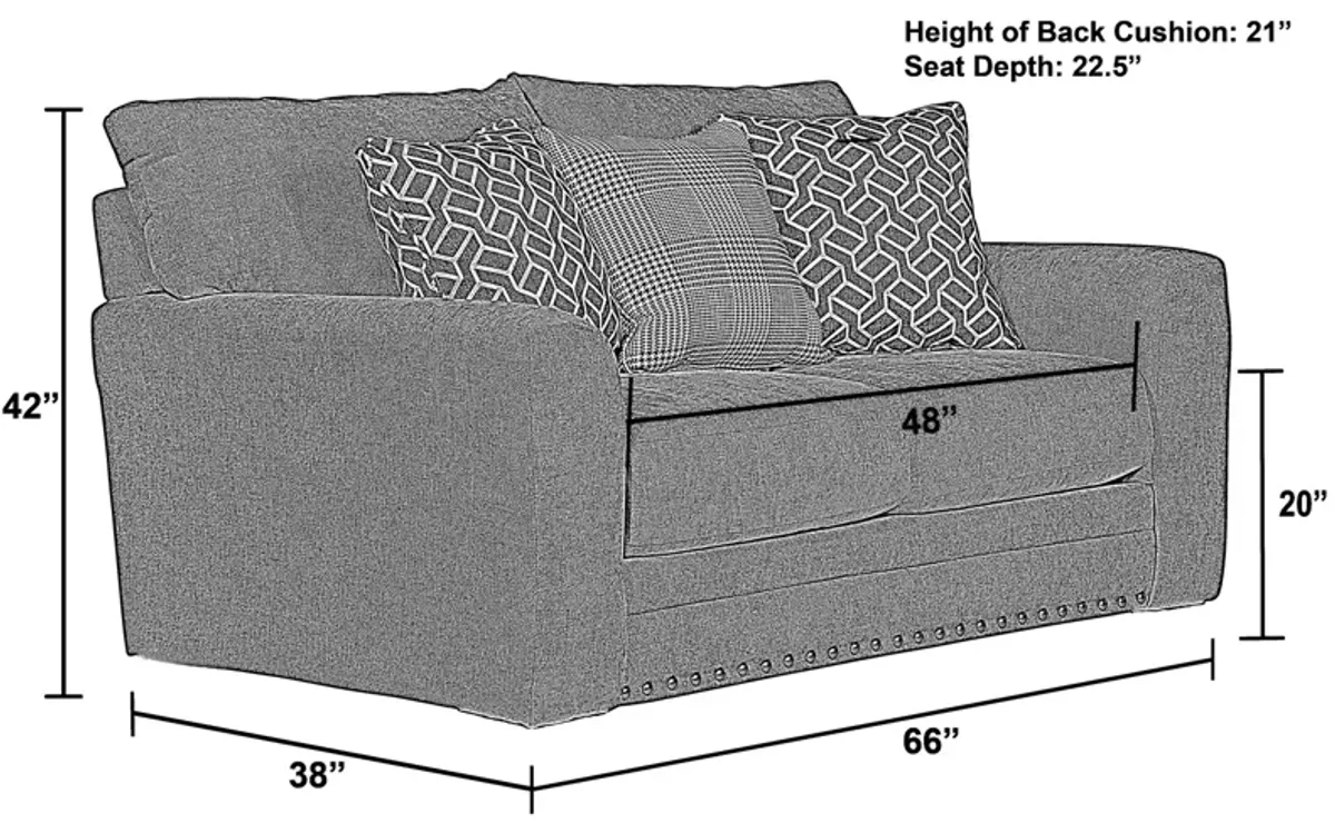 Baylor Gliding Loveseat