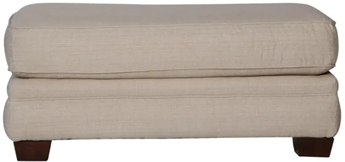 Marin Ottoman - Linen