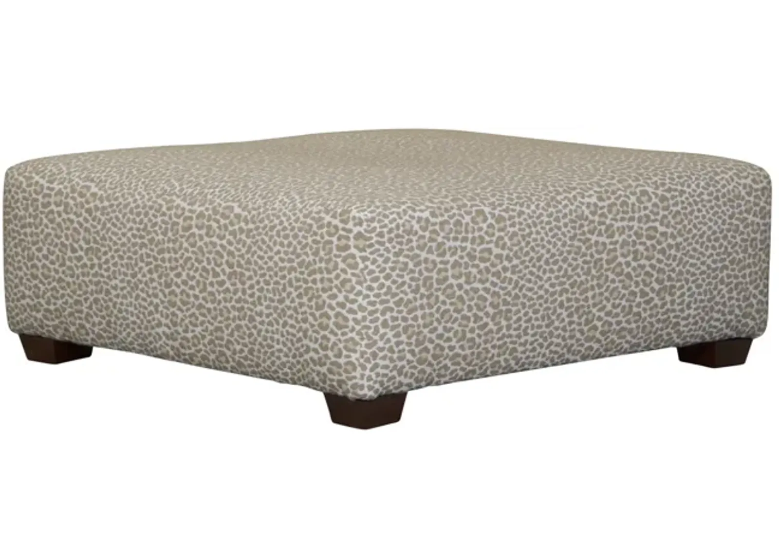 Marin Cocktail Ottoman - Stone