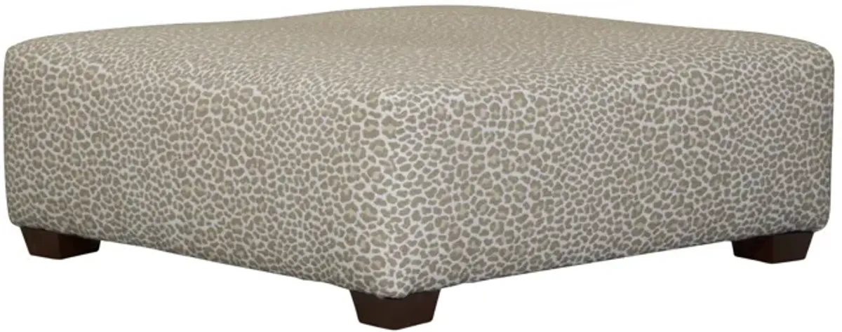 Marin Cocktail Ottoman - Stone