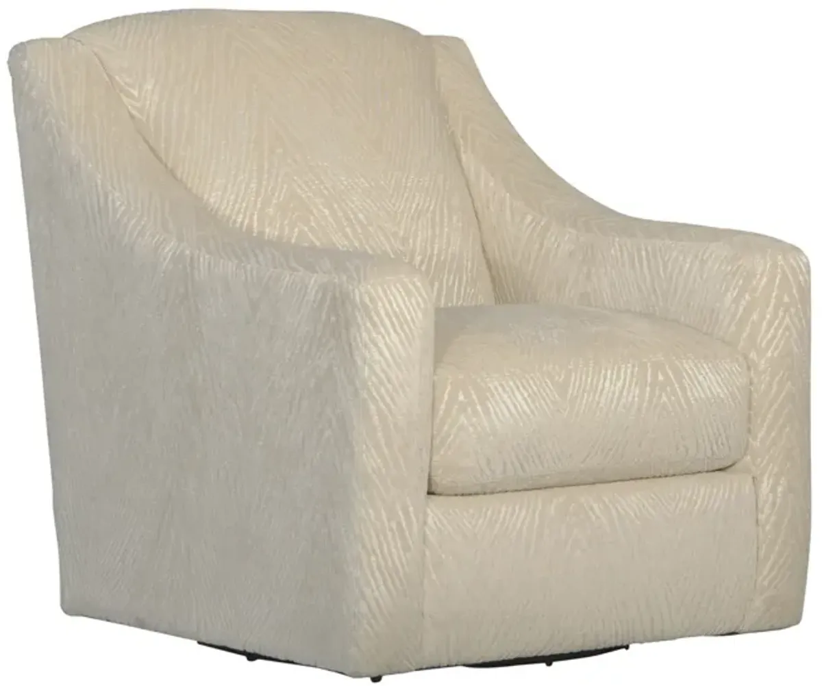 Raven Swivel Chair - Cream