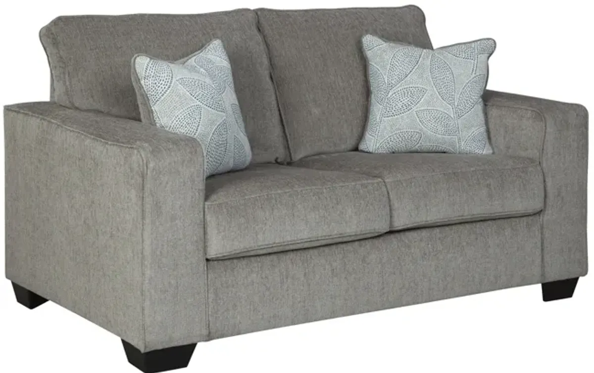 Eltman Loveseat - Alloy