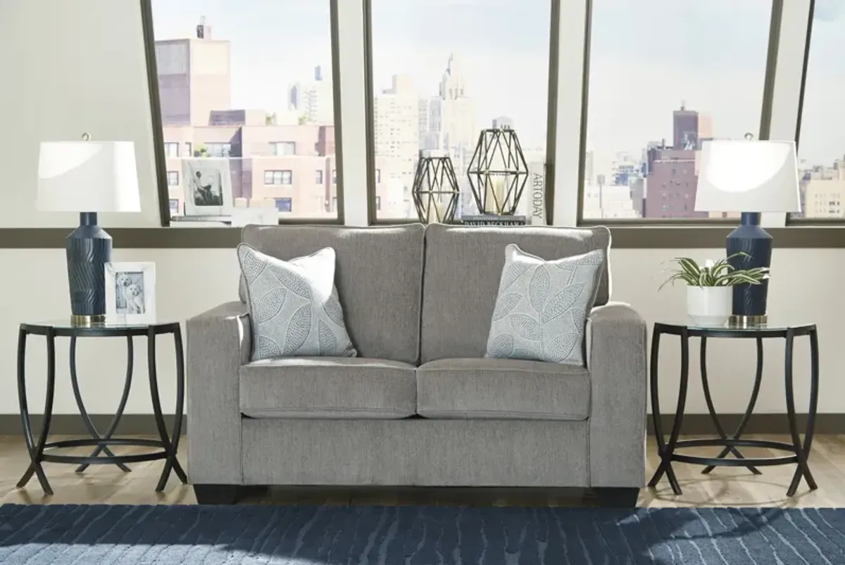 Eltman Loveseat - Alloy