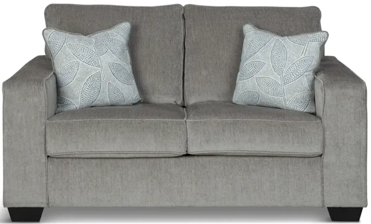 Eltman Loveseat - Alloy