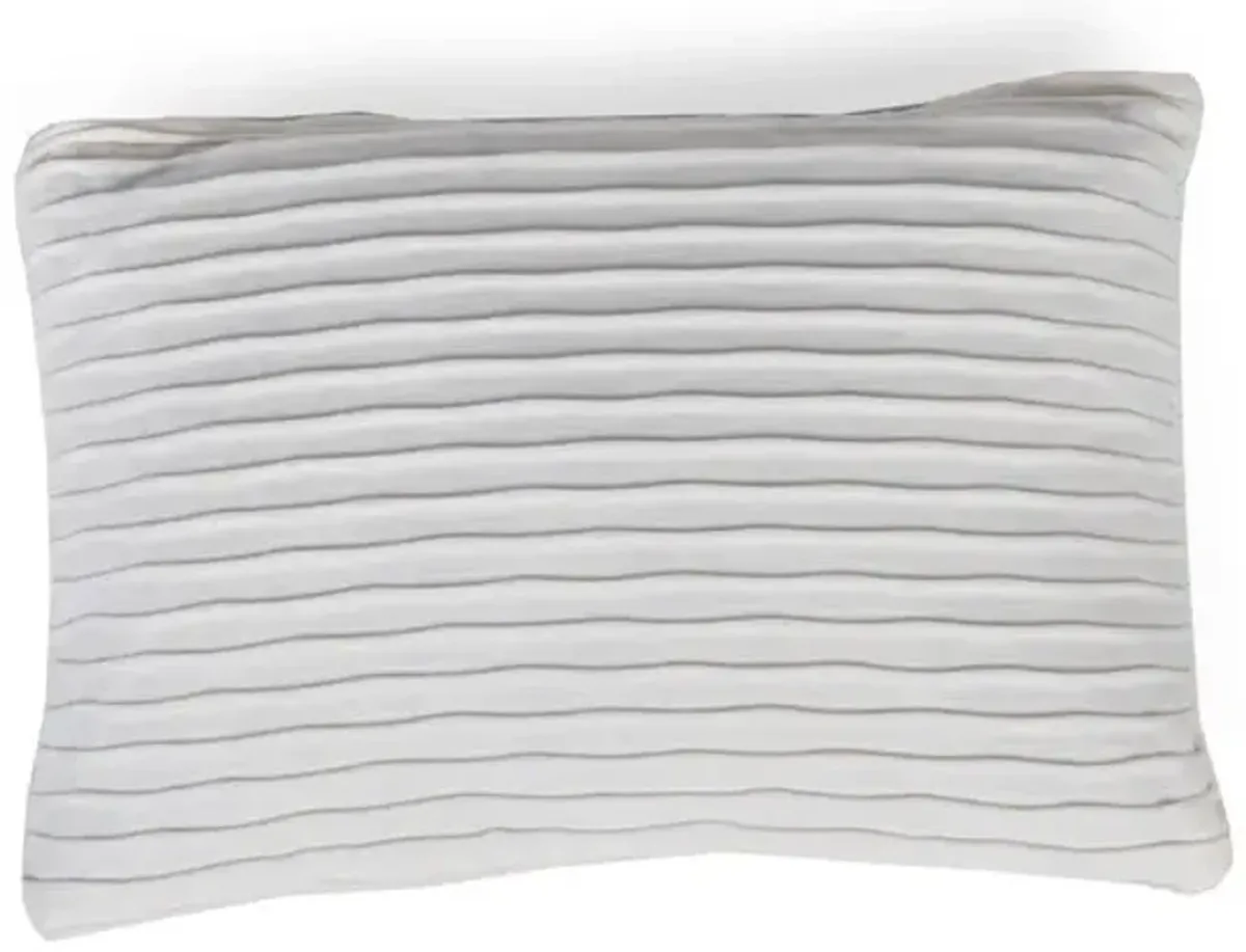 Design Lab 17  Pleat Coconut Kidney Pillow