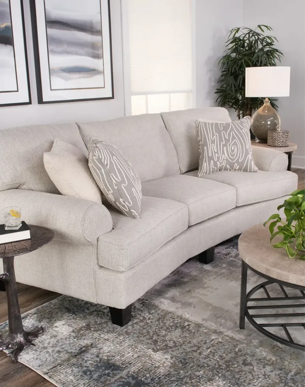 Jaclyn III Conversation Sofa