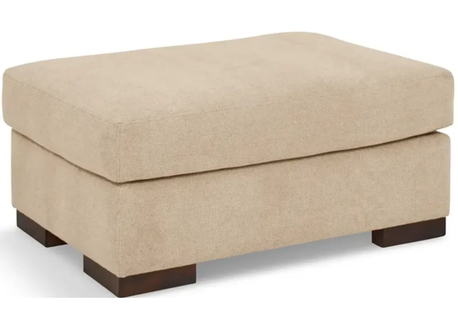 Melbourne Ottoman - Cashew