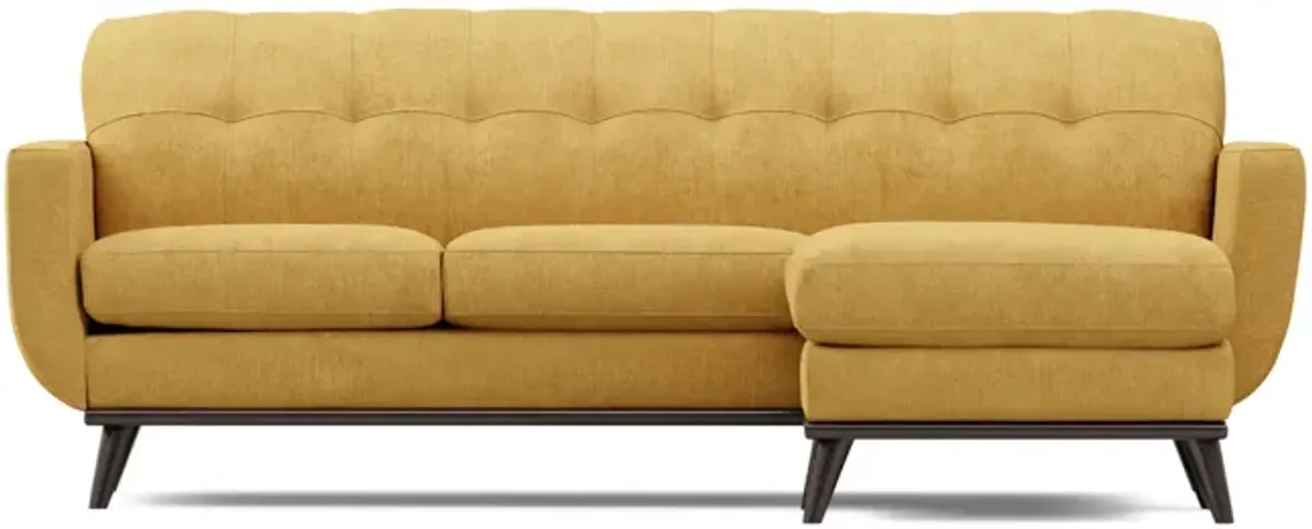 Elliot Sofa with Chaise - Sunflower