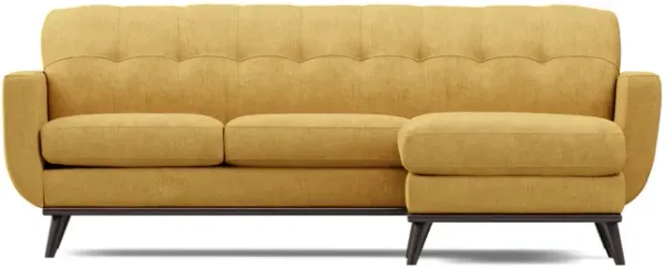 Elliot Sofa with Chaise - Sunflower