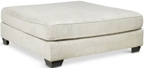 Carrie Cocktail Ottoman - Parchment