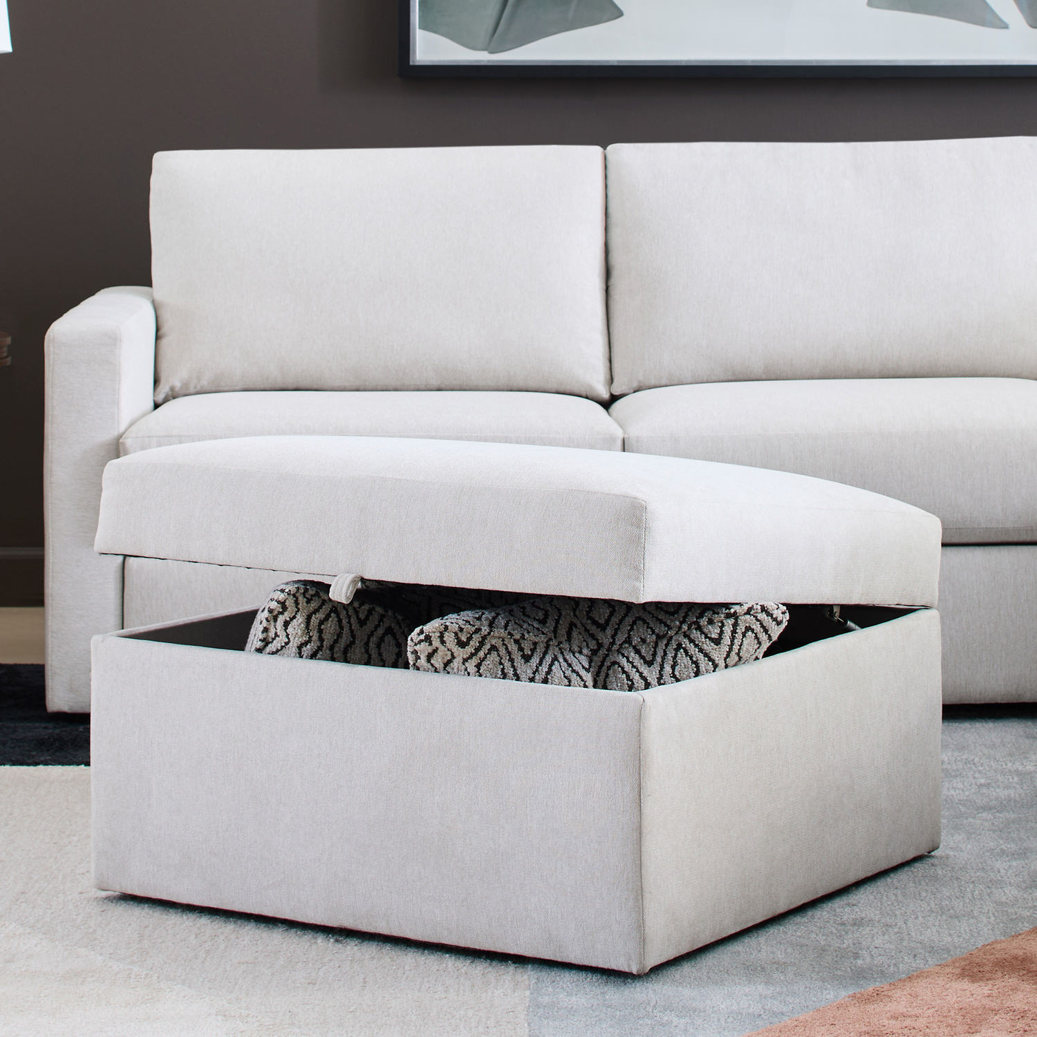 Flex Storage Ottoman