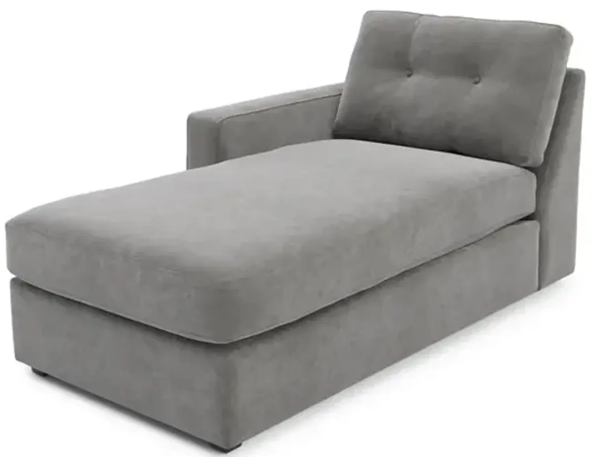 ModularOne Left Arm Chaise - Granite