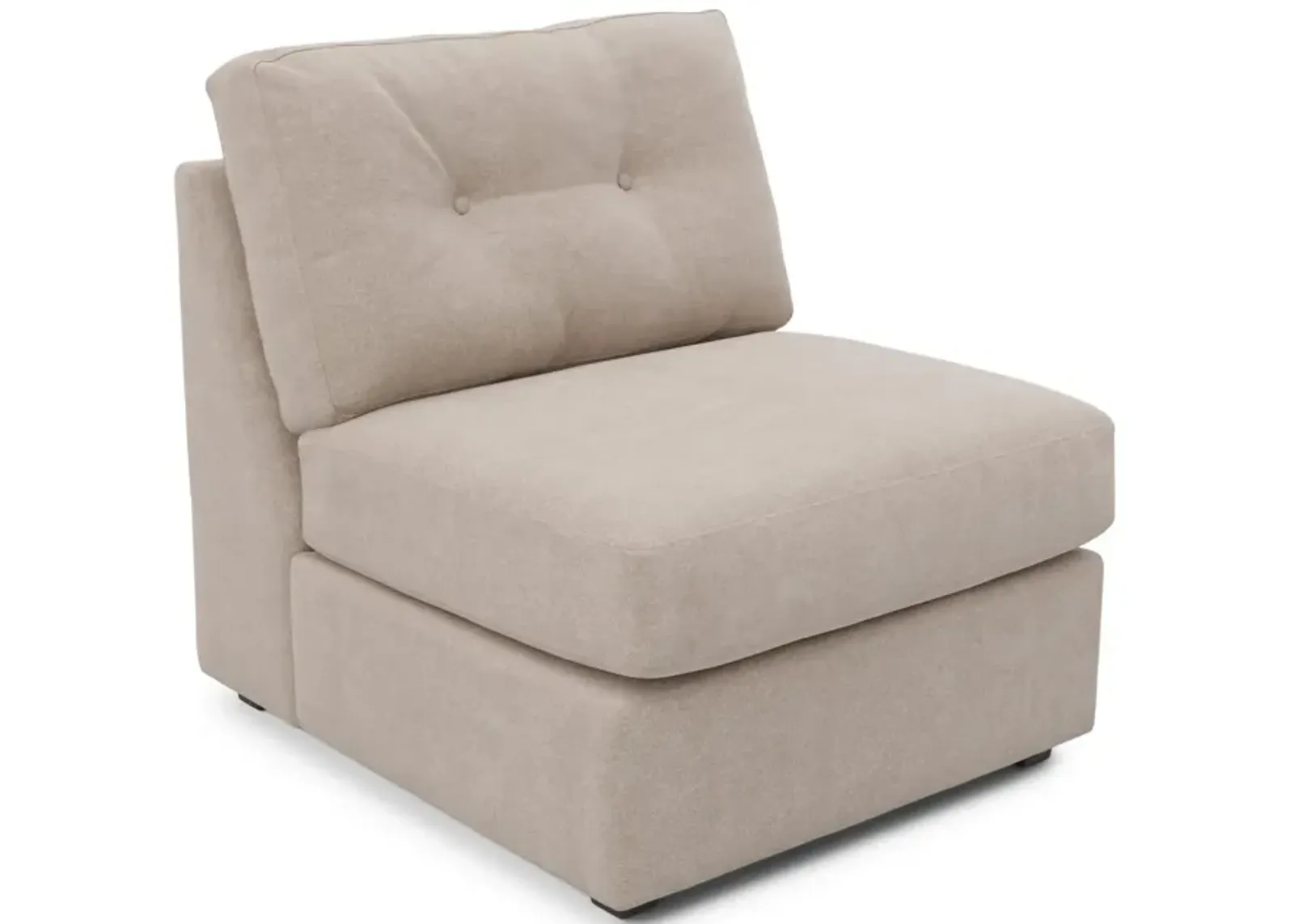 ModularOne Armless Chair - Stone