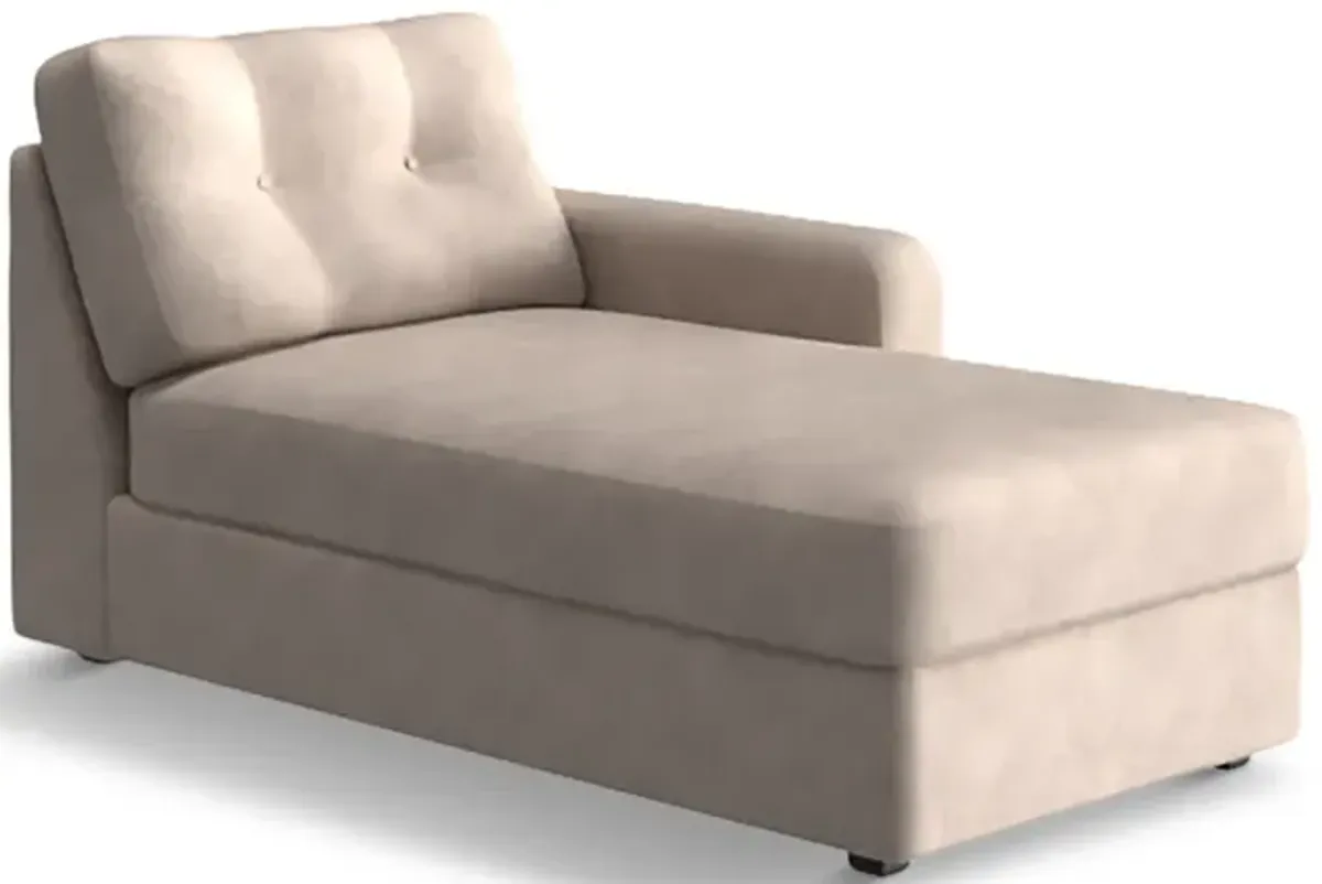 ModularOne Right Arm Chaise - Stone