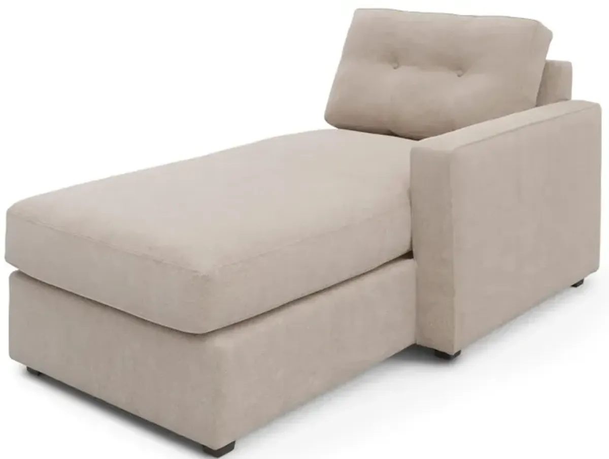 ModularOne Right Arm Chaise - Stone