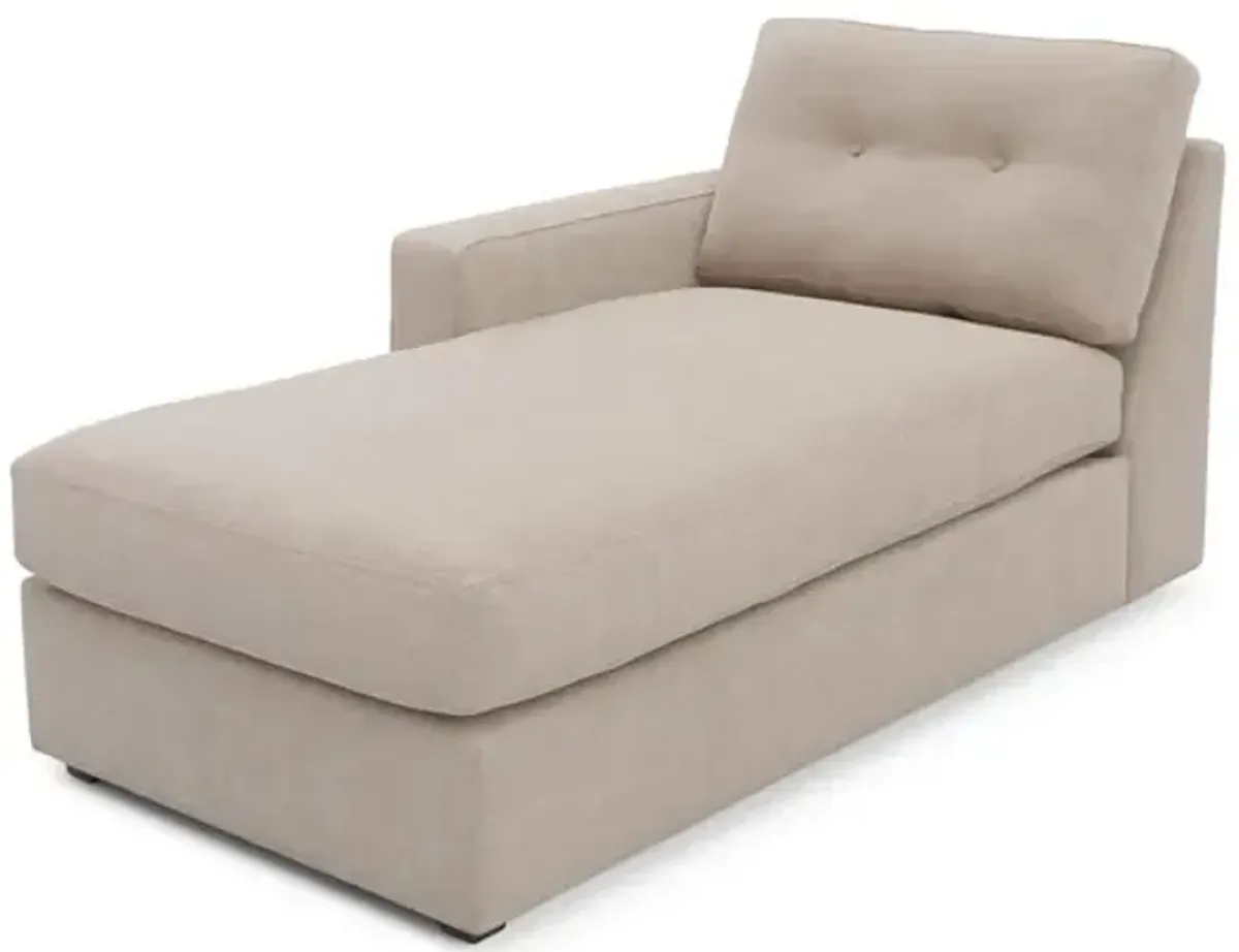 ModularOne Left Arm Chaise - Stone