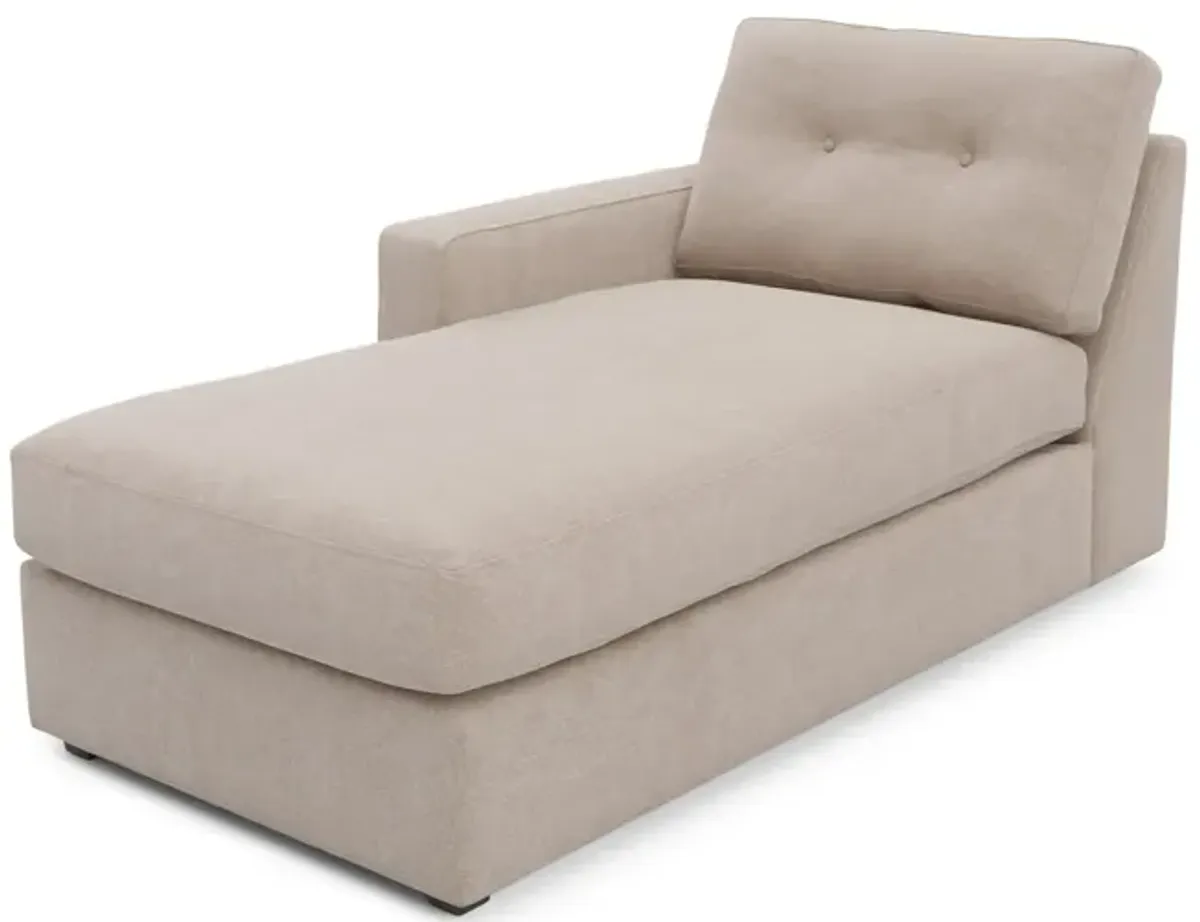 ModularOne Left Arm Chaise - Stone