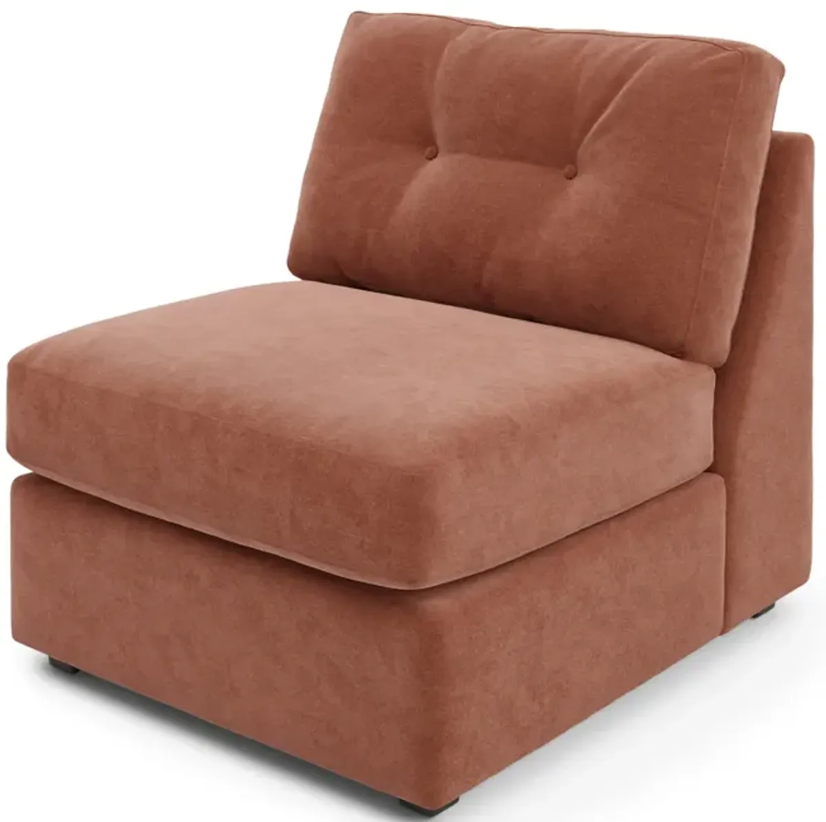 ModularOne Armless Chair - Cantaloupe