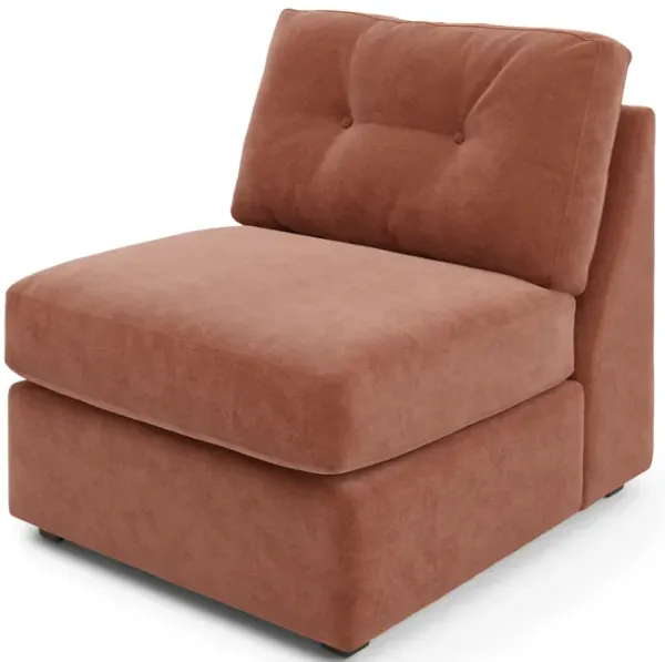 ModularOne Armless Chair - Cantaloupe