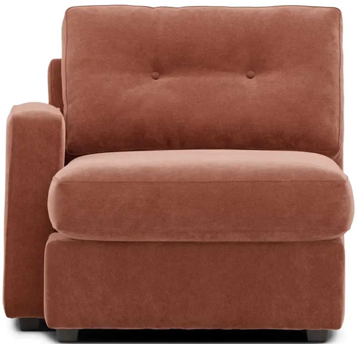 ModularOne Left Arm Chaise - Cantaloupe