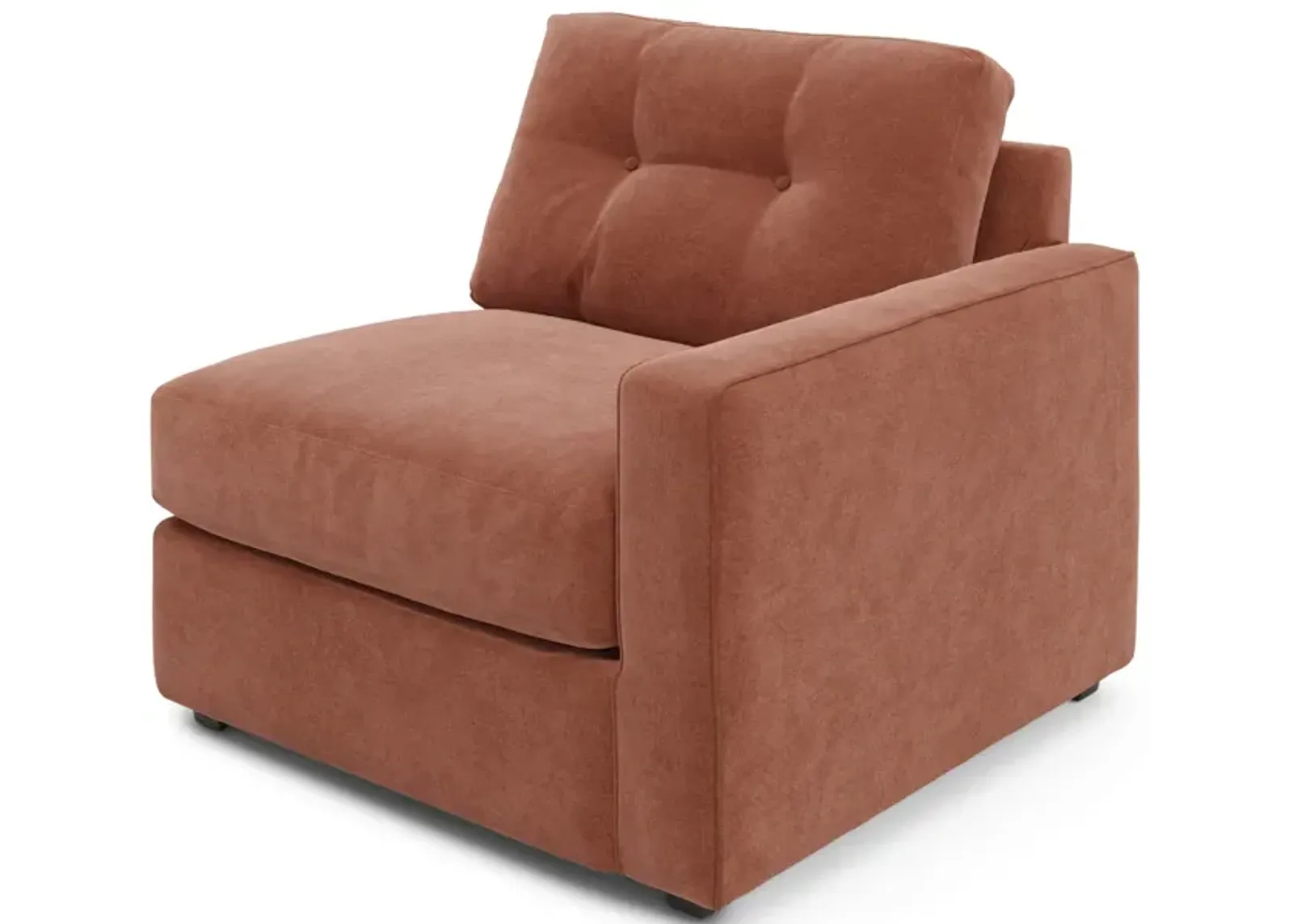 ModularOne Right Arm Chair - Cantaloupe