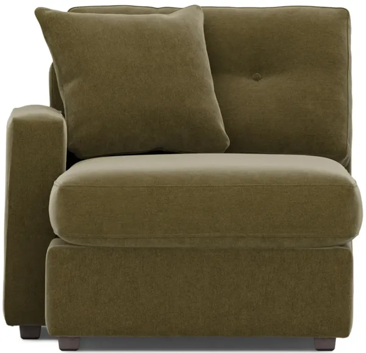 ModularOne Left Arm Chaise - Moss