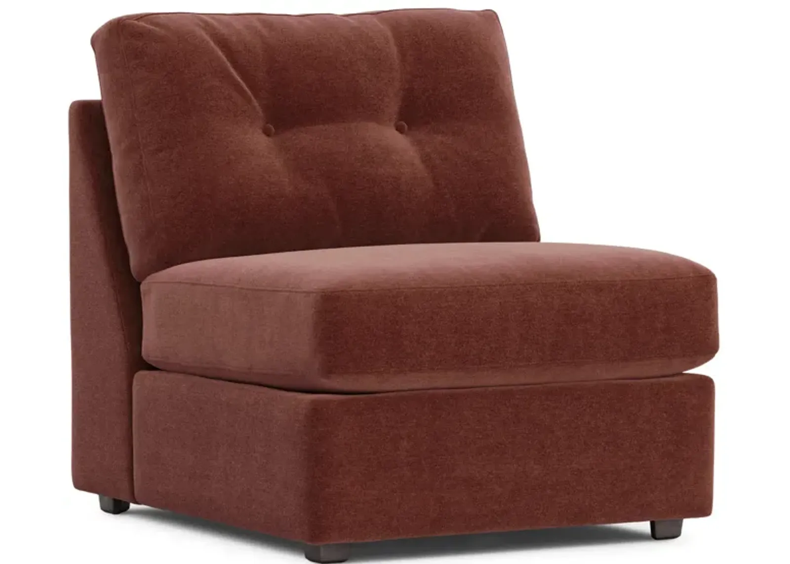 ModularOne Armless Chair - Merlot