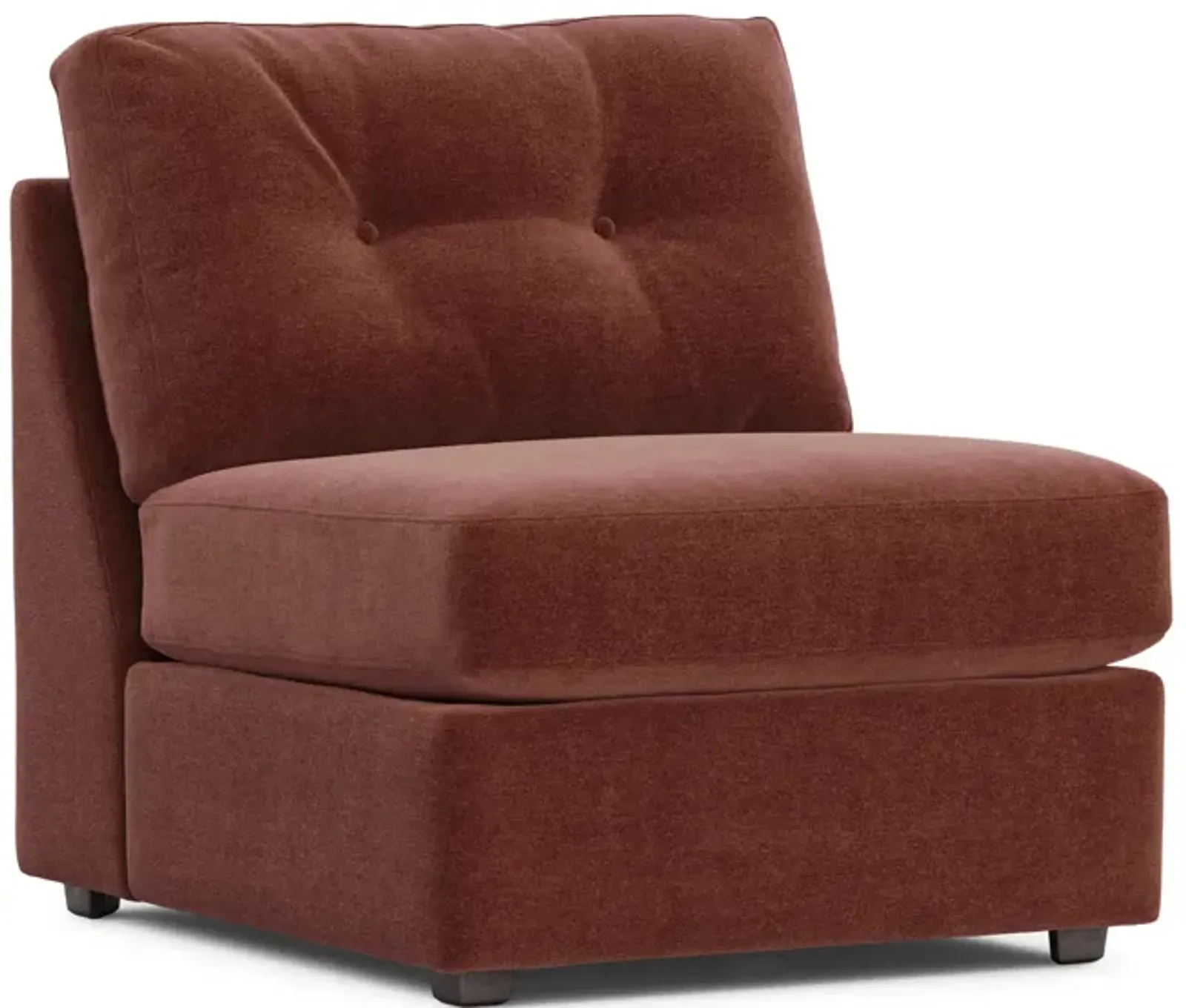 ModularOne Armless Chair - Merlot