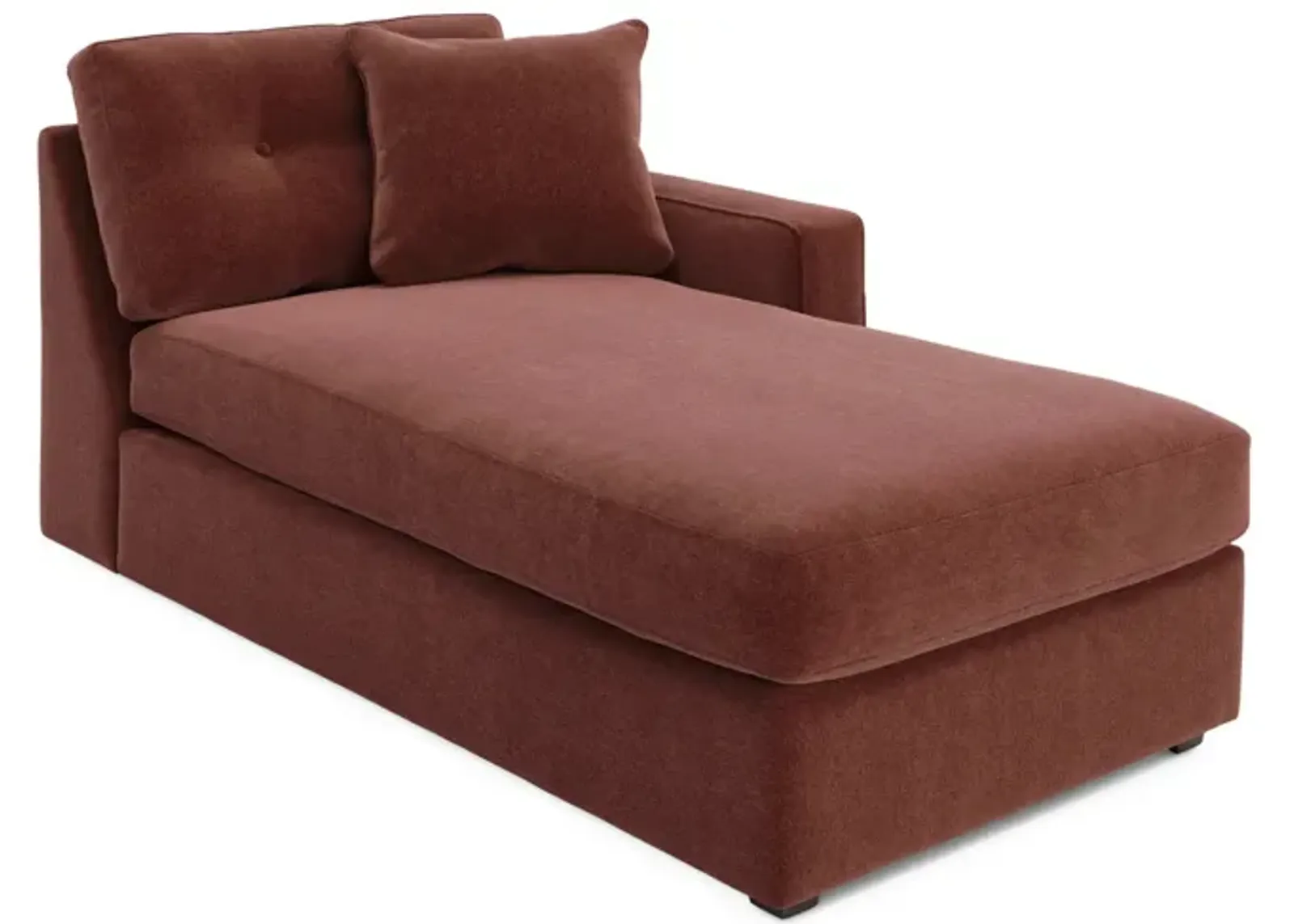 ModularOne Right Arm Chaise - Merlot