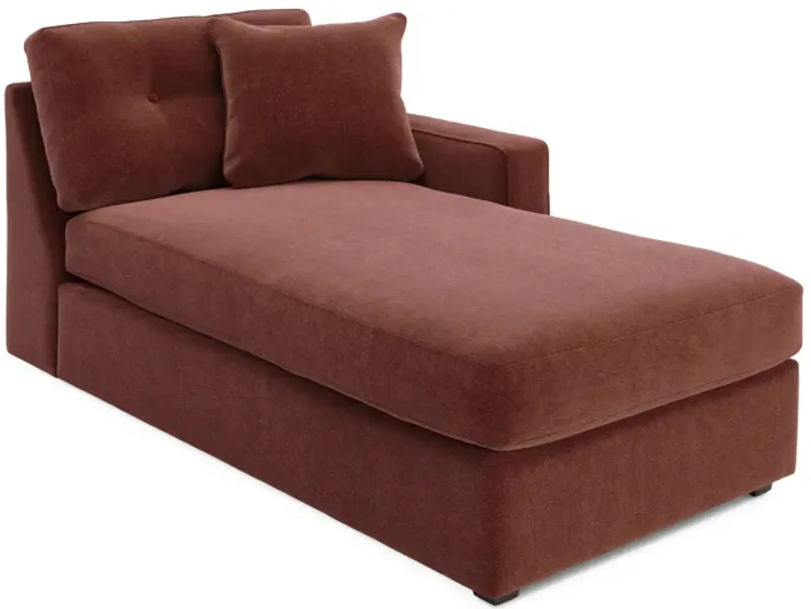 ModularOne Right Arm Chaise - Merlot