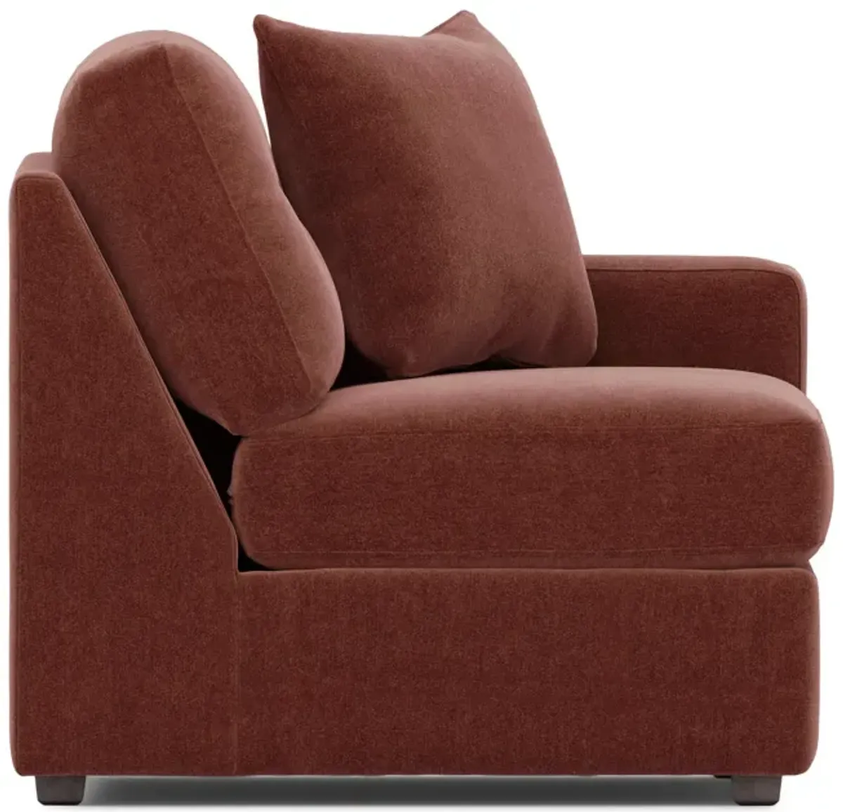 ModularOne Right Arm Chair - Merlot