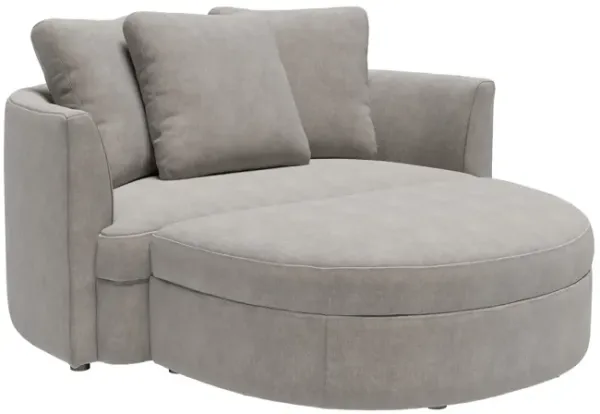 Ravin Chair 1 2 with Storage Ottoman