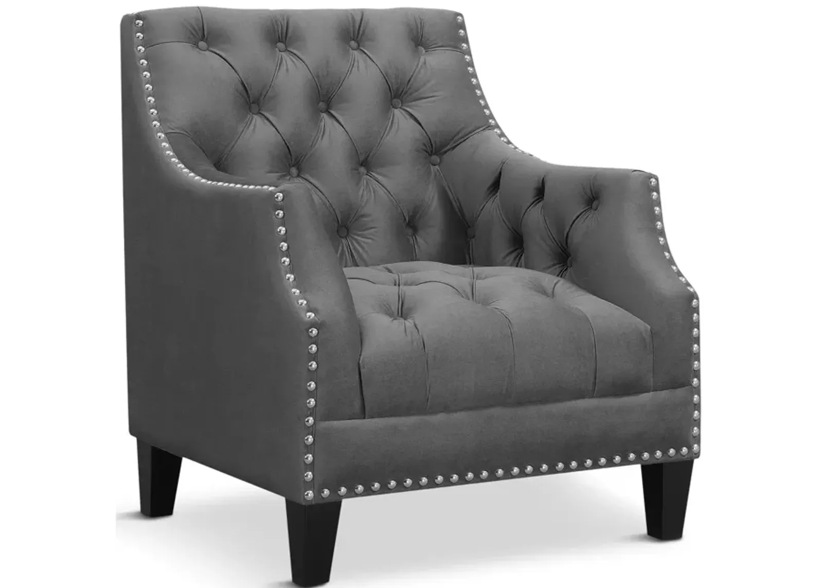 Sloane Accent Chair - Charcoal