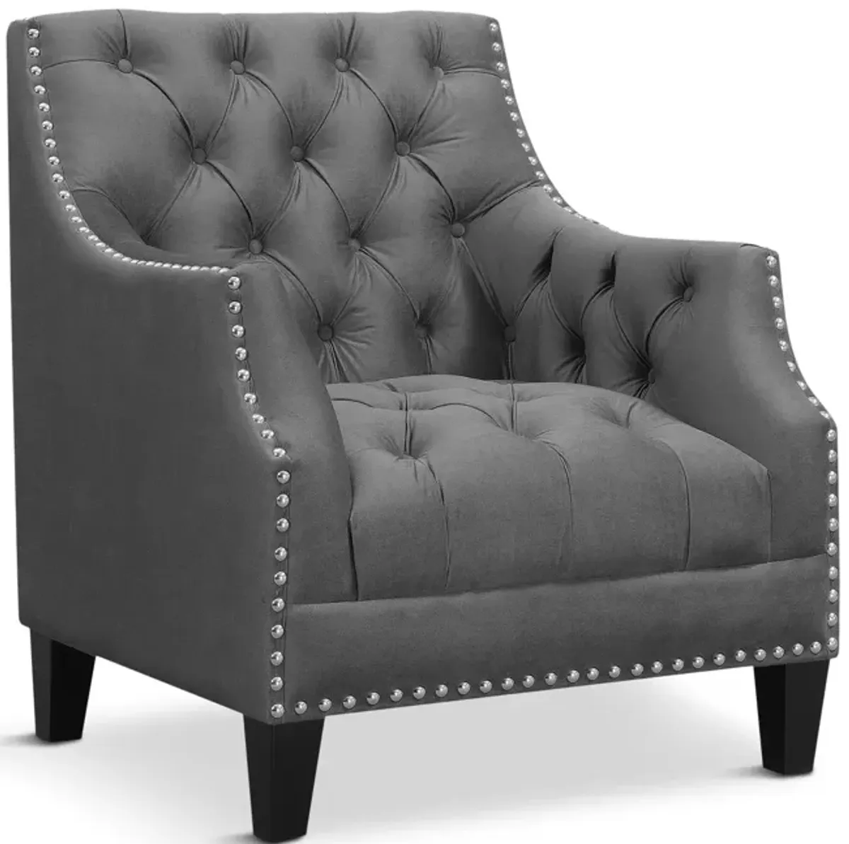 Sloane Accent Chair - Charcoal