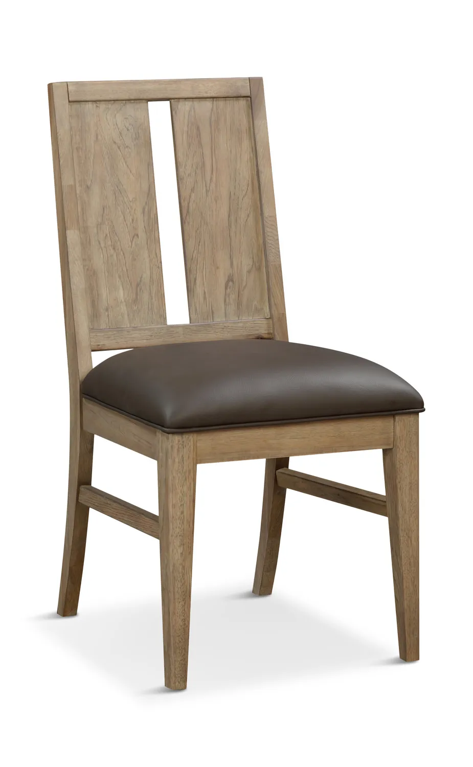 Casual Loft Leather Seat Dining Chair