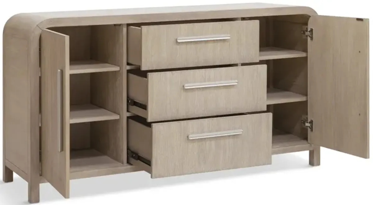 Canyon Buffet With Marble Inlay Top