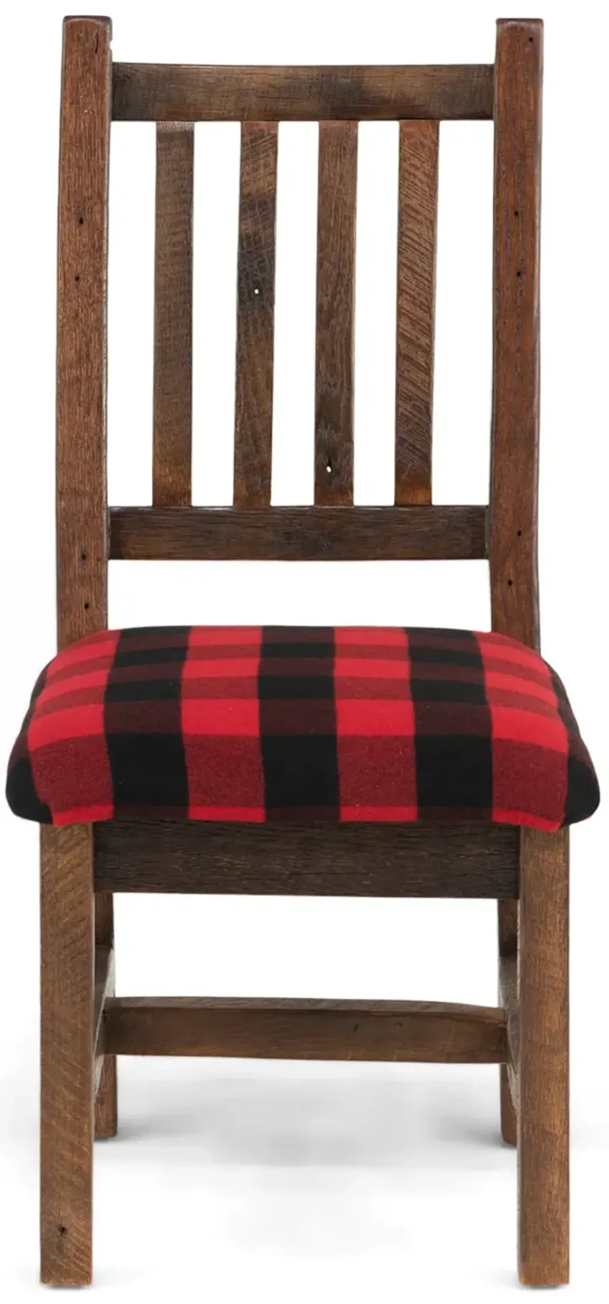 Barnwood Prairie Buffalo Plaid Chair