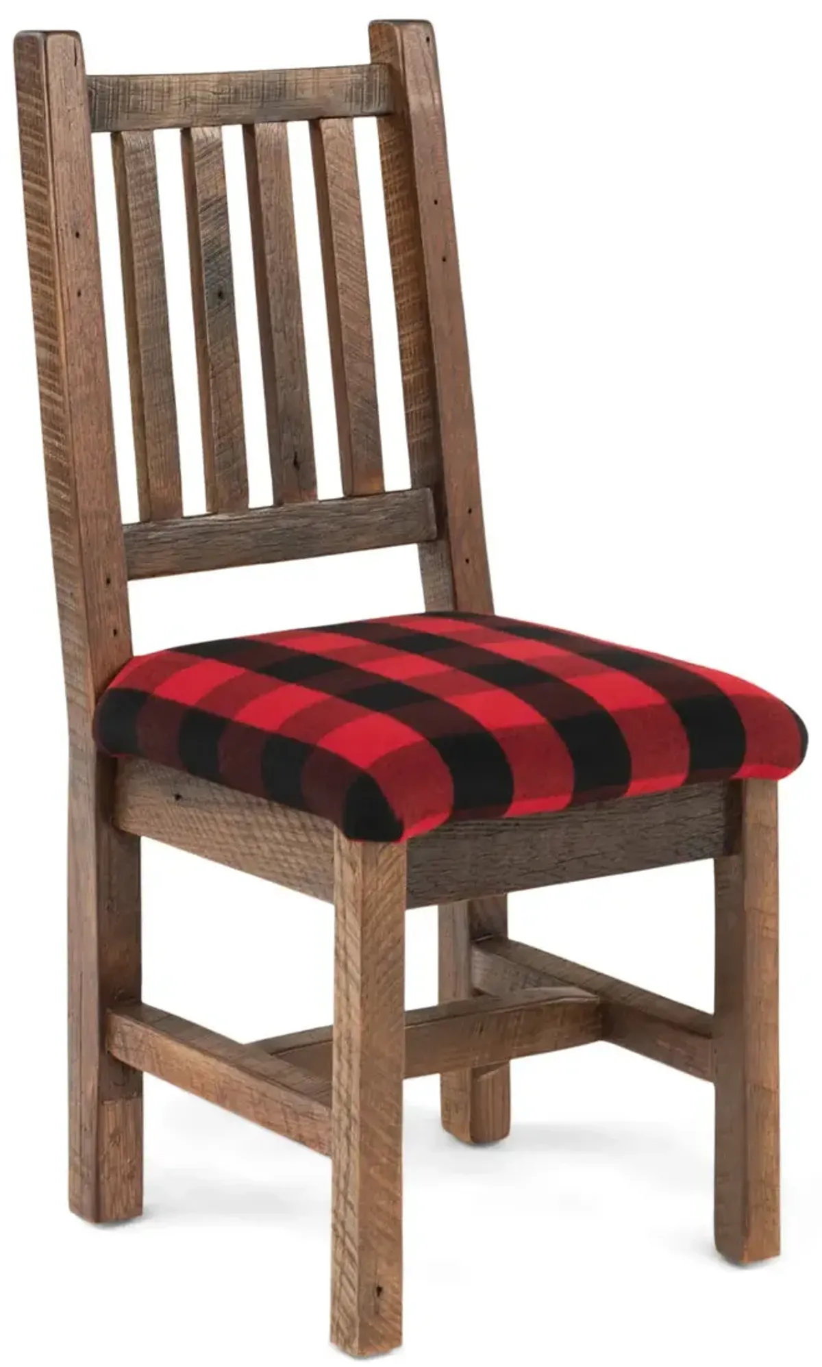 Barnwood Prairie Buffalo Plaid Chair