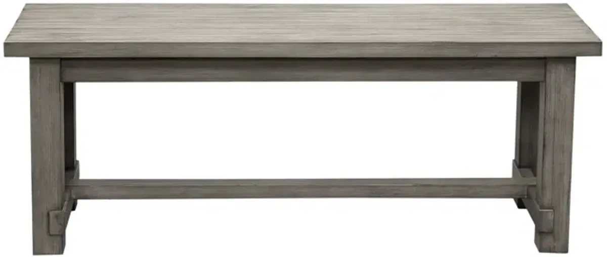 Emerson Dark Taupe Bench