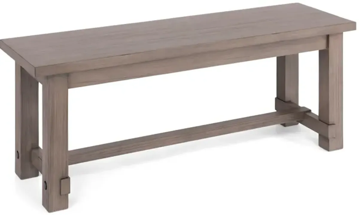 Emerson Dark Taupe Bench