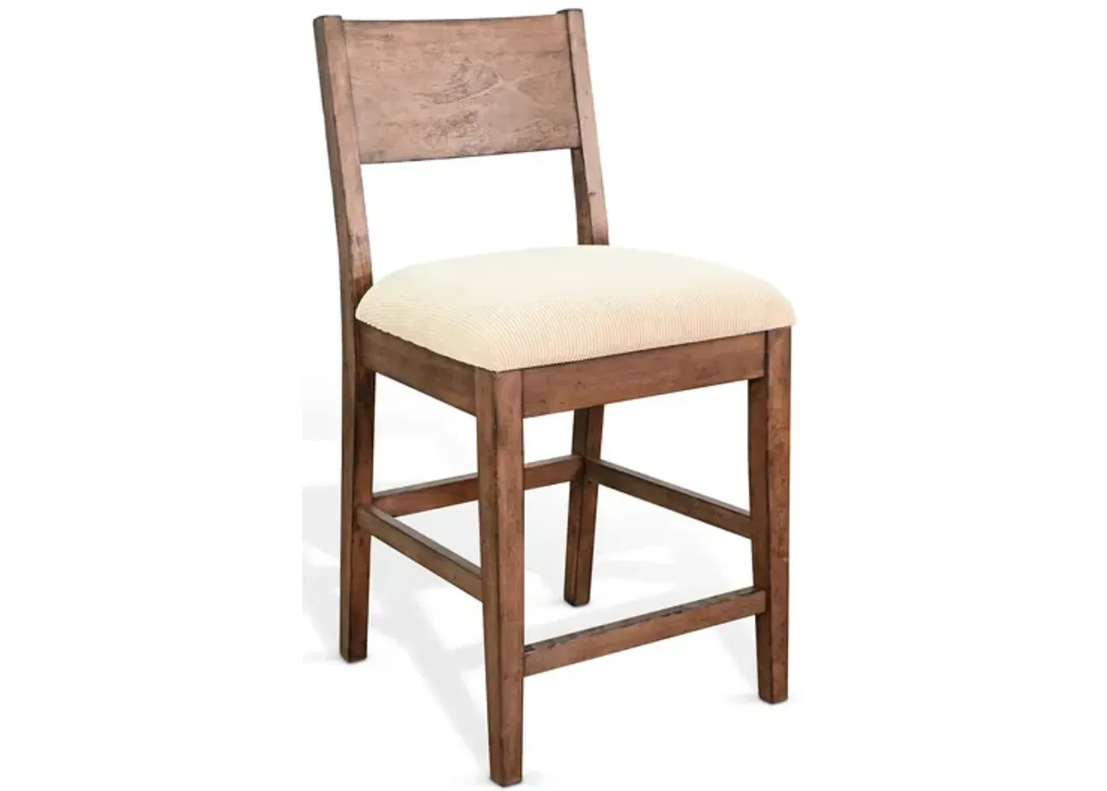 Boise 24  Wood Back Counter Stool