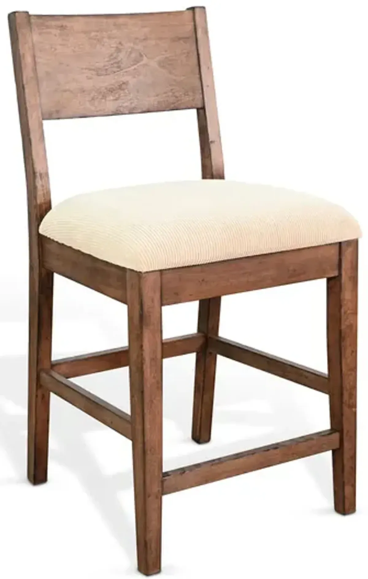 Boise 24  Wood Back Counter Stool