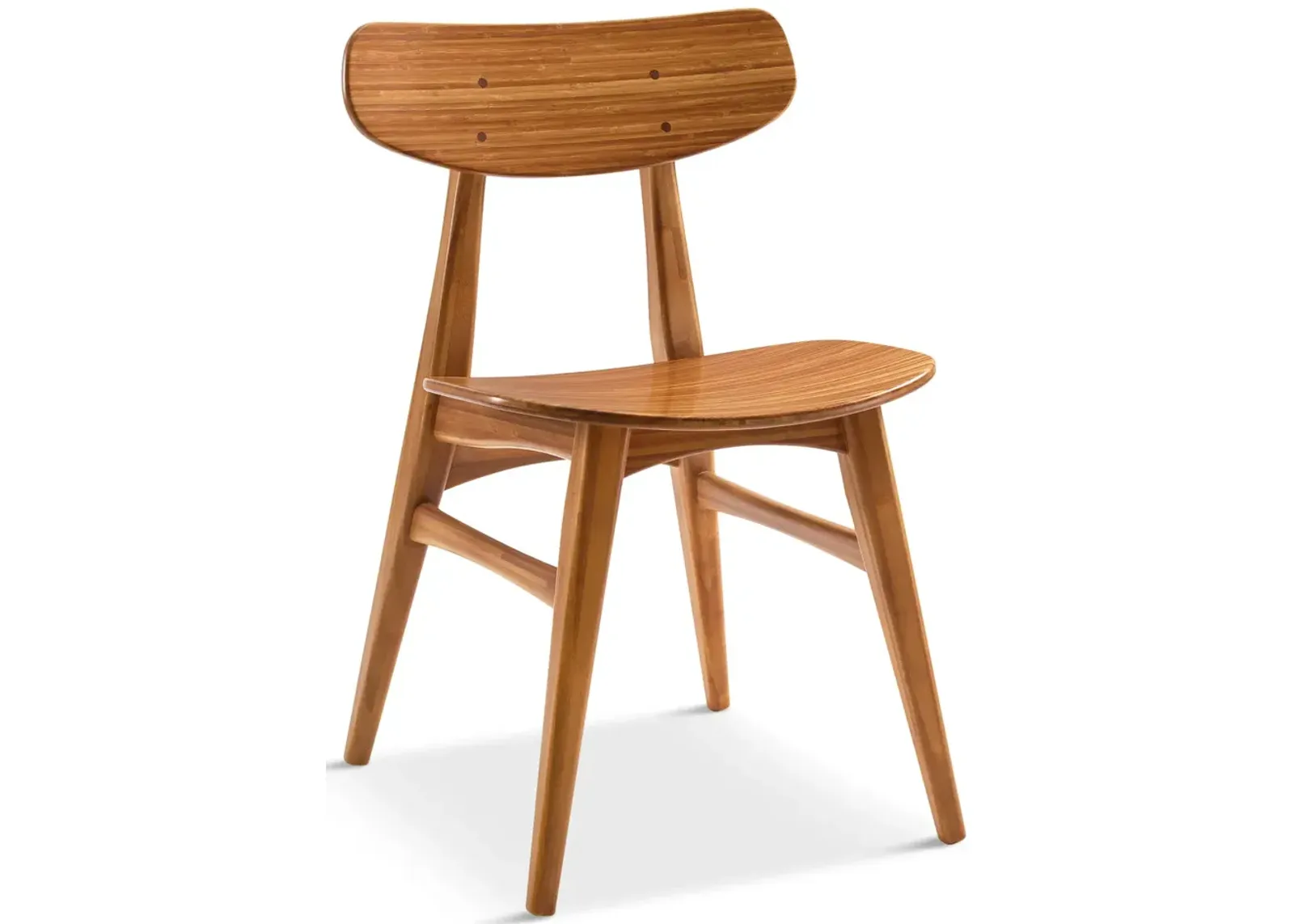 Erik Cassie Bamboo Modern Dining Chair