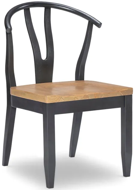 Palmer Black Wishbone Chair