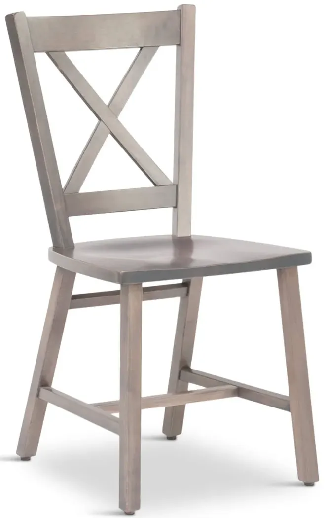 Eagle Mountain X Back Chair - Grey