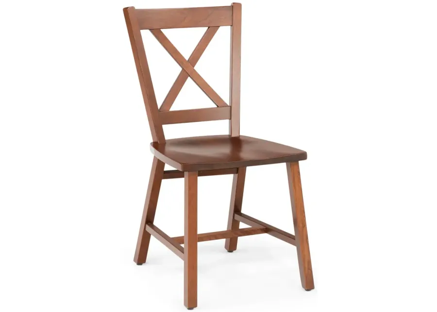 Eagle Mountain X Back Chair - Cherry