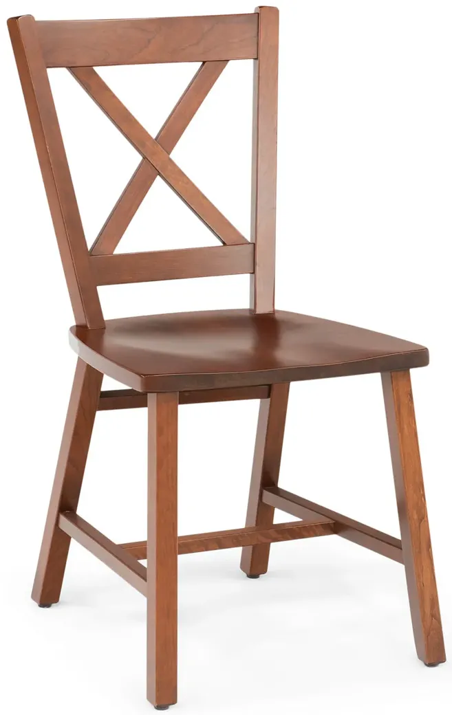 Eagle Mountain X Back Chair - Cherry