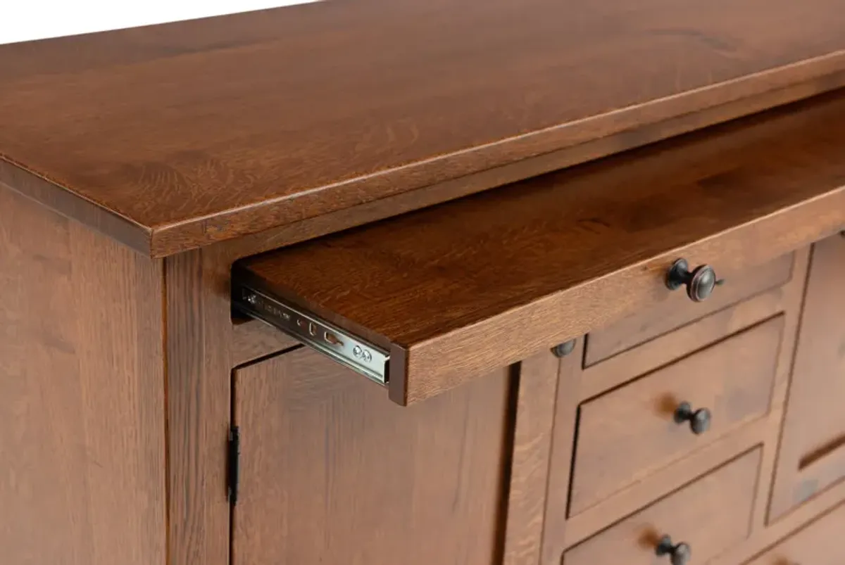 Kinston Rustic Quartersawn White Oak Server