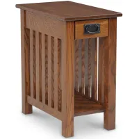 Oxford Mission Chairside Table