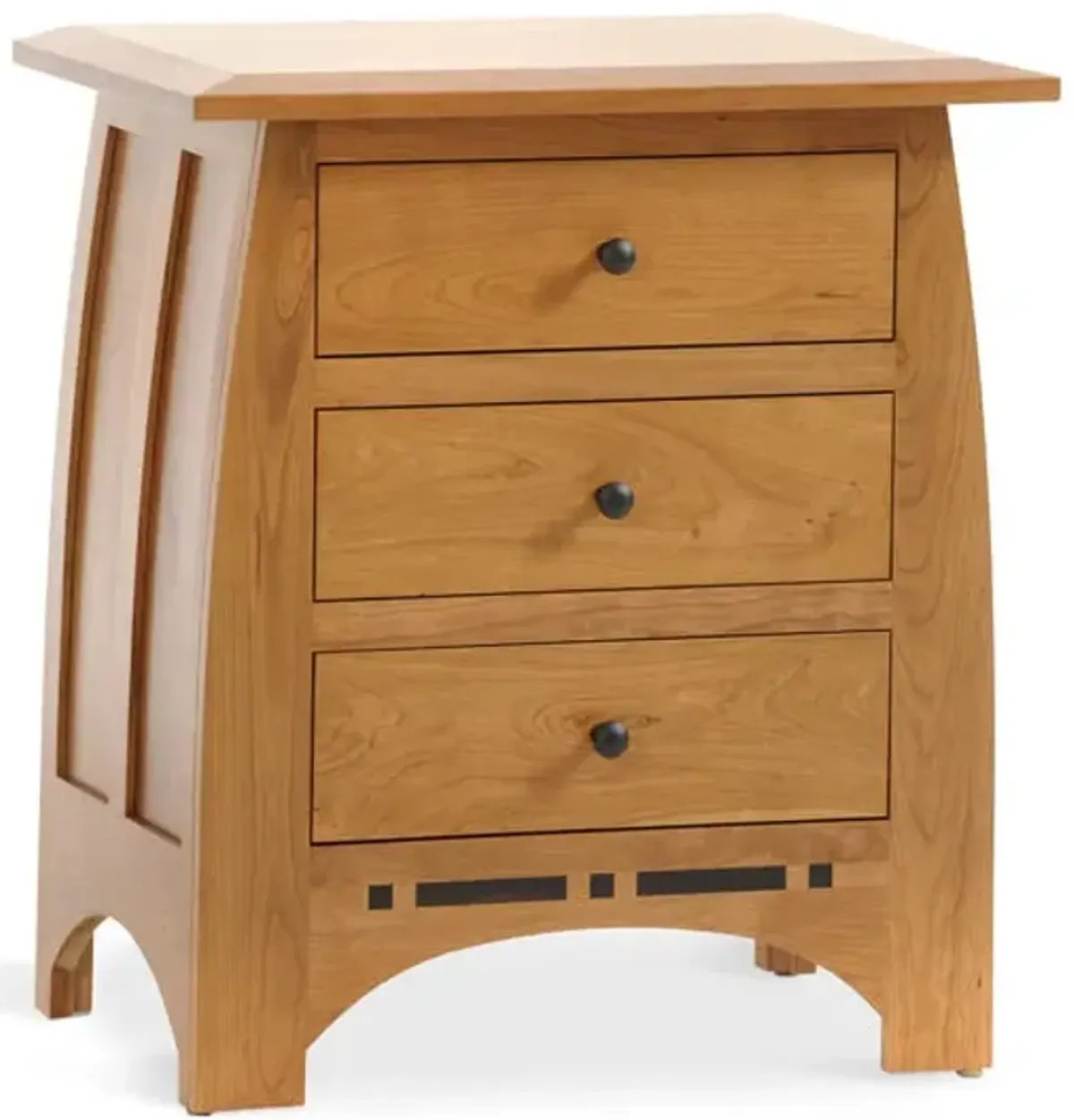 Vineyard 3 Drawer Nightstand